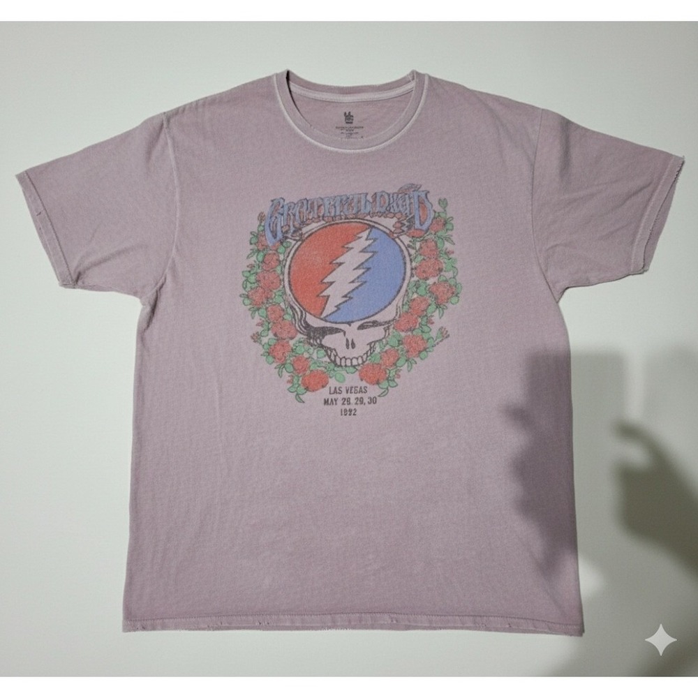 Junk Food Clothing Grateful Dead Las Vegas 1992 Graphic T Shirt‎ Tee Sz S